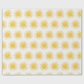 Papier Cadeau Bright Sunshiny Day Photo Anniversaire (Plat)