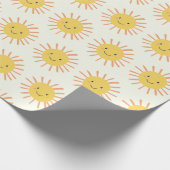 Papier Cadeau Bright Sunshiny Day Photo Anniversaire (Coin)