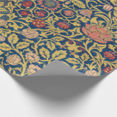 Papier Cadeau Bright Violet and Columbine (par William Morris) (Coin)
