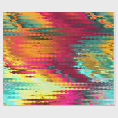 Papier Cadeau Brillance kaléidoscopique : inspiré par le verre (Plat)