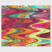 Papier Cadeau Brillance kaléidoscopique : inspiré par le verre (Plat)