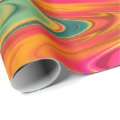 Papier Cadeau Brillance kaléidoscopique : inspiré par le verre (Coin rond)