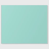 Papier cadeau brillant bleu œuf de Robin (Plat)