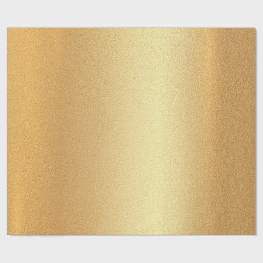 Papier Cadeau Brillant d'or moderne de Faux de parties (Plat)