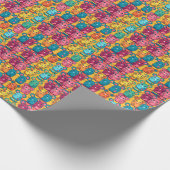 Papier Cadeau Brillant et charmant Rats pour enfants Envelopper  (Coin)