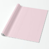 Papier cadeau brillant rose cochonet (Déroulé)