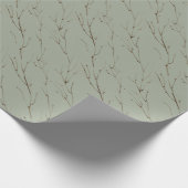 Papier Cadeau Brindilles d'hiver (Coin)
