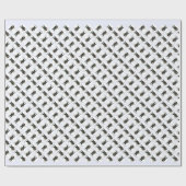Papier Cadeau Brindle Scottish Terrier History (Plat)