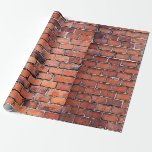 Papier Cadeau brique Brown (Déroulé)