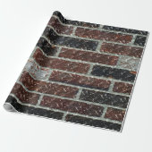 Papier Cadeau Brique de marbre multicolore (Déroulé)