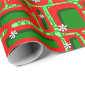 Papier Cadeau Briques 011 de Tiki (Coin rond)