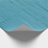 PAPIER CADEAU BRIQUES DE MUR BLEU (Coin)