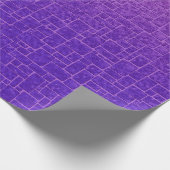 Papier Cadeau Briques de texture de pierre abstraite decor ornem (Coin)