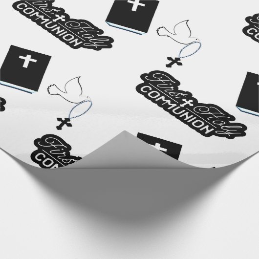 Papier Cadeau Brisation de la Sainte Communion (Coin)