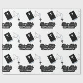 Papier Cadeau Brisation de la Sainte Communion (Plat)