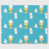 Papier Cadeau Brisation de la Sainte Communion (Plat)