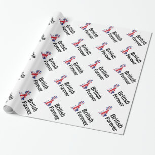 Papier Cadeau British Forever