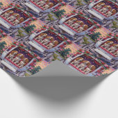 Papier Cadeau Brittany Spaniel Dog Valentine's Day  (Coin)