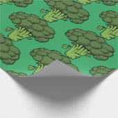 Papier Cadeau Broccoli Green Vegetables Gag Cadeau Drôle (Coin)