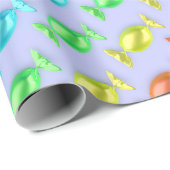 Papier Cadeau Brochures à différentes couleurs (Coin rond)