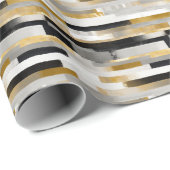 Papier Cadeau Brochures Bond en briques Motif géométrique (Coin rond)