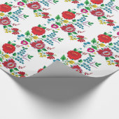 Papier Cadeau Broderie Kalocsa (Coin)