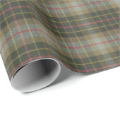 Papier Cadeau Brodie Chasse Patiné Original Tartan écossais (Coin rond)