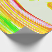 Papier Cadeau Brosse arc-en-ciel (Coin)
