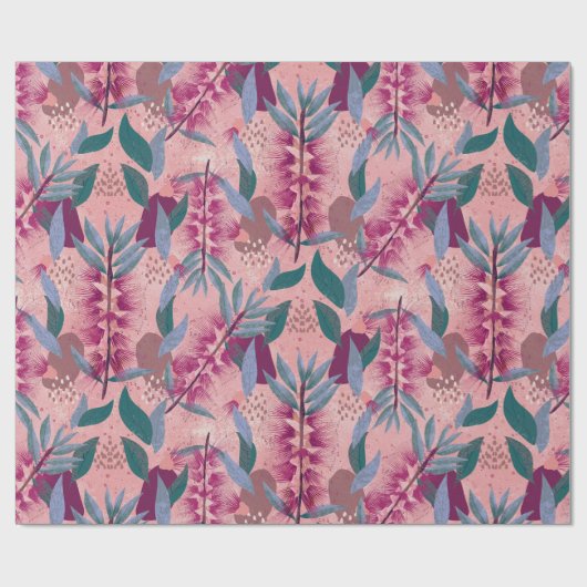 Papier Cadeau Brosse australienne  (Plat)