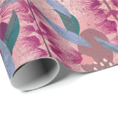 Papier Cadeau Brosse australienne  (Coin rond)