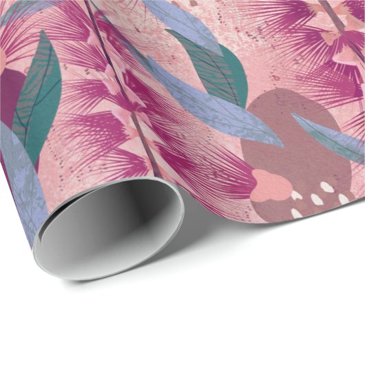 Papier Cadeau Brosse australienne (Coin rond)