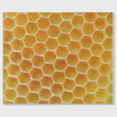 Papier Cadeau Brown and white square pattern (Plat)