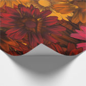 Papier Cadeau Brown automne floral (Coin)