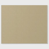 Papier Cadeau Brown Burlap rustique (Plat)