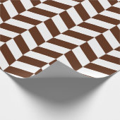 Papier Cadeau Brown et blanc Extra Gros Cerveau (Coin)