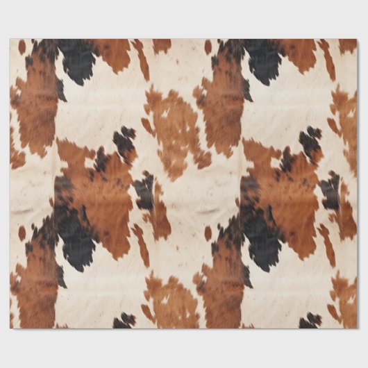 Papier Cadeau Brown noir blanc (Plat)