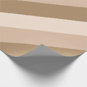 Papier Cadeau Brown Ombre diagonal trié (Coin)