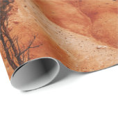 PAPIER CADEAU BROWN ROCKS (Coin rond)