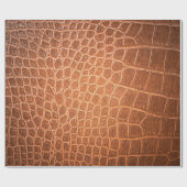 Papier Cadeau Brown skin leather texture backgroundskin,abstract (Plat)