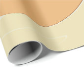 Papier Cadeau Brown tortille de café (Coin rond)