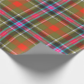 Papier Cadeau Bruce de Kinnaird Ancient Tartan Plaid Motif (Coin)