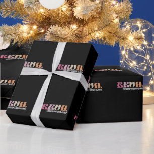 Papier Cadeau Bruh Anciennement Connu Comme Maman Fête des Mères