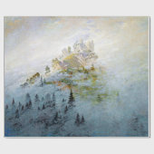 Papier Cadeau Brume de matin de Caspar David Friedrich en (Plat)