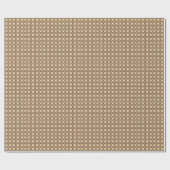 Papier Cadeau Brun doré (Plat)