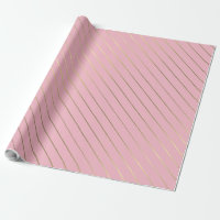 Brun rose or rayé Glam brillant Design élégant