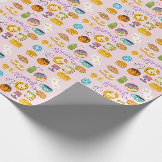 Papier Cadeau Brunch Squad (Coin)