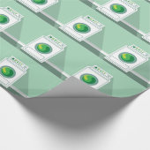 Papier Cadeau Buanderie de machine à laver (Coin)