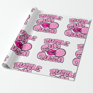 Papier Cadeau Bubblegum Queen