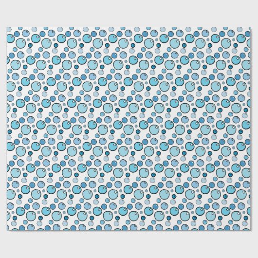 Papier Cadeau Bubbles (Plat)