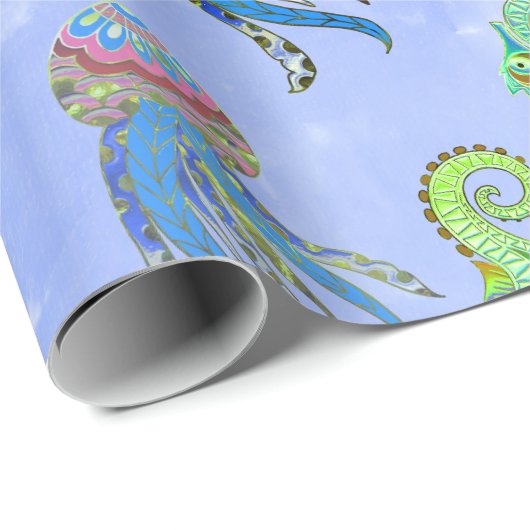 Papier Cadeau Bubbles (Coin rond)